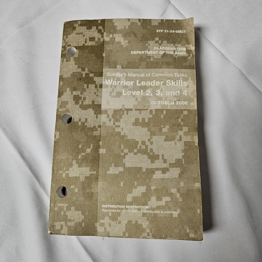 STP 21-24-SMCT Soldier's Manual Common Tasks Warrior Leader Skills‎ Level 2,3,4
